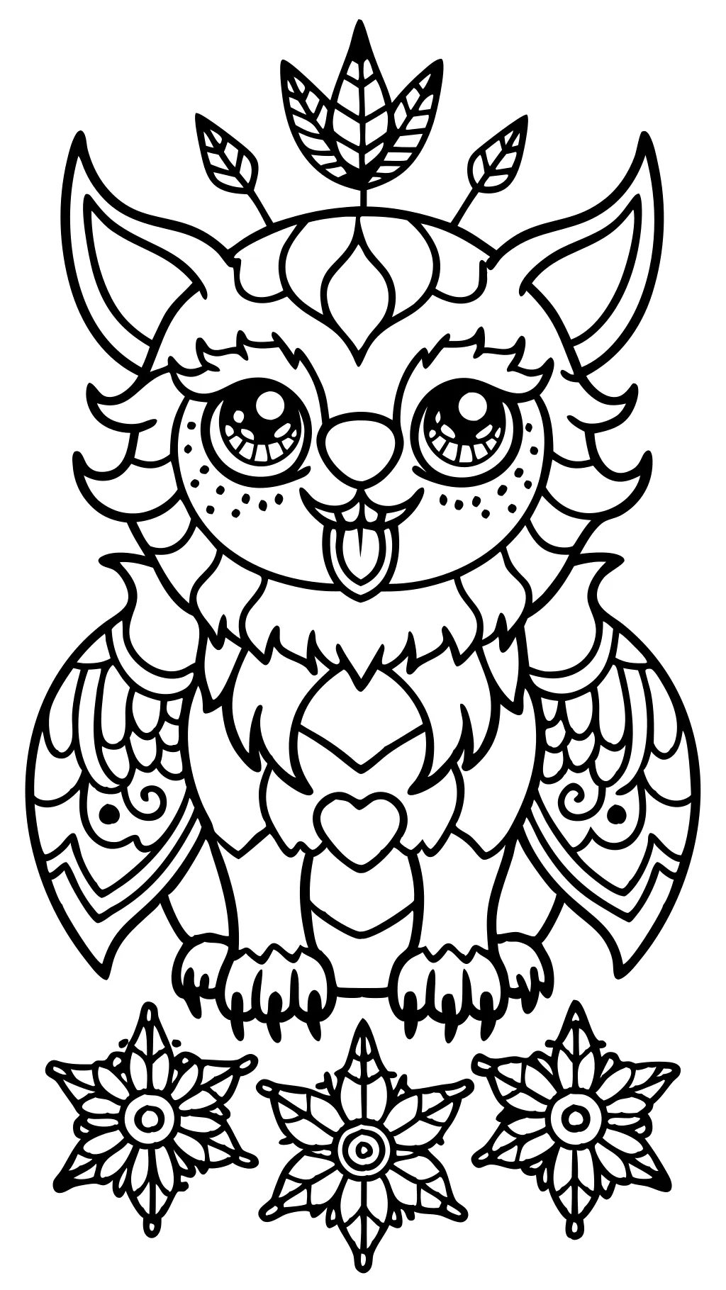 random coloring pages